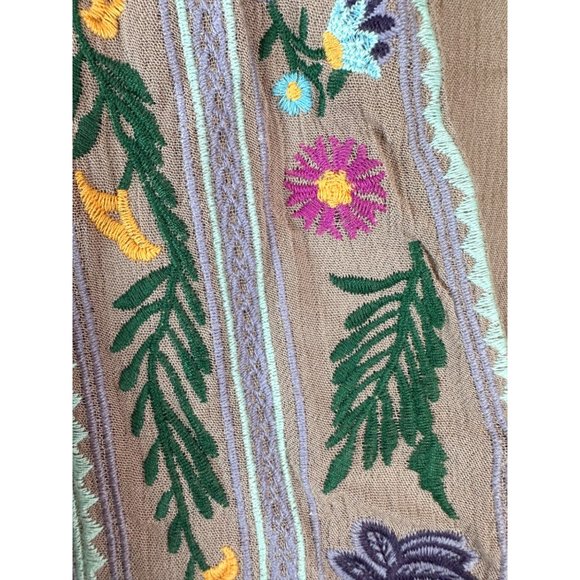 Umgee boho‎ Blush dress embroidered bodice size small - Picture 6 of 6